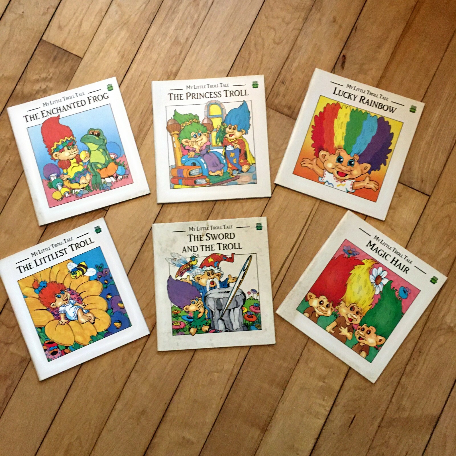 My Little Troll Tale Books 6 Paperback 1993 Leap Frog