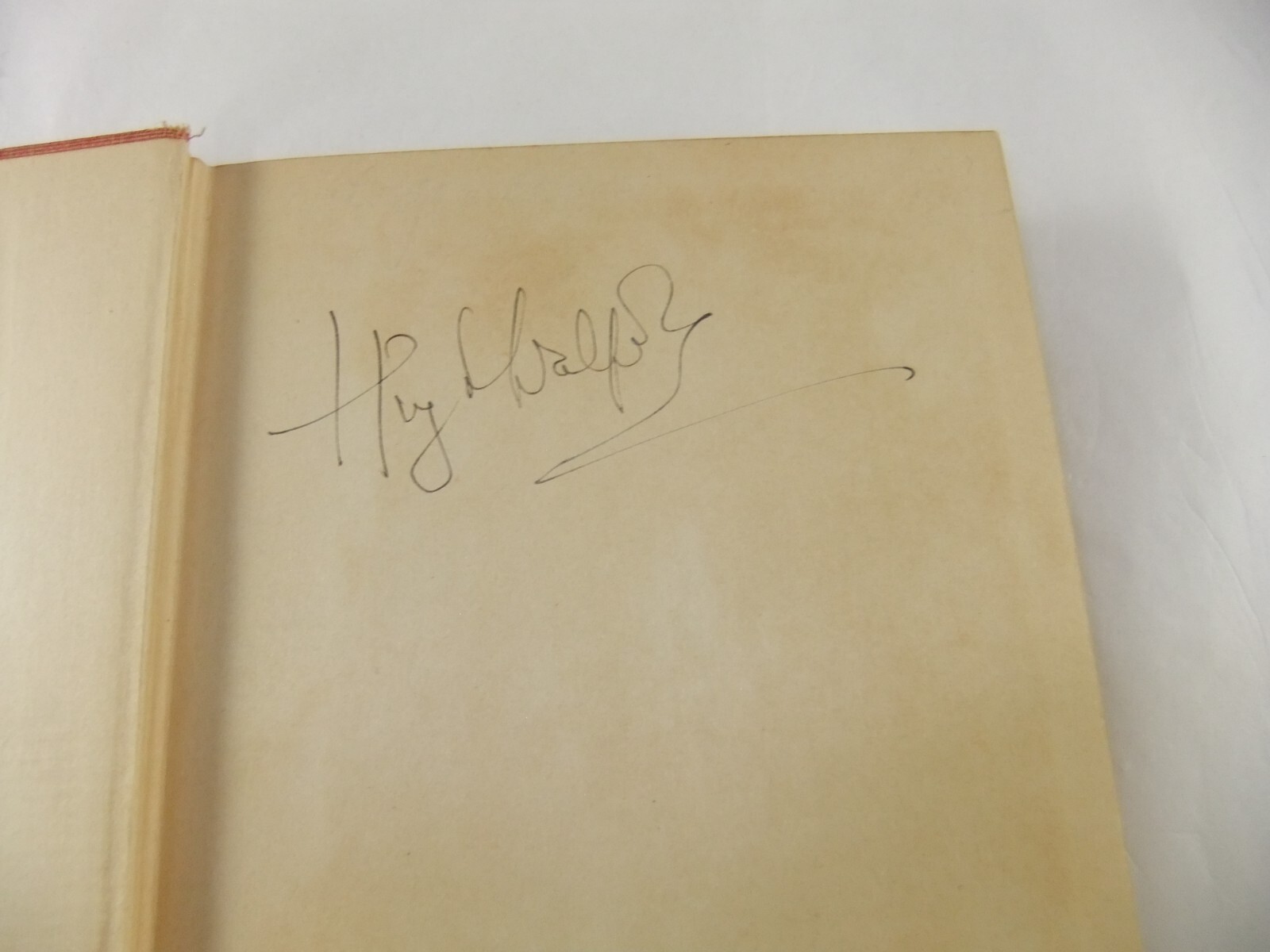Hugh Walpole Fortitude Signed First Edition