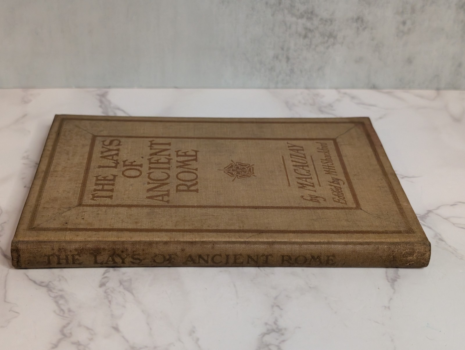 Macaulay-Lays Of Ancient Rome 1907 Ed. Martha Shackleford, D.C. Heath