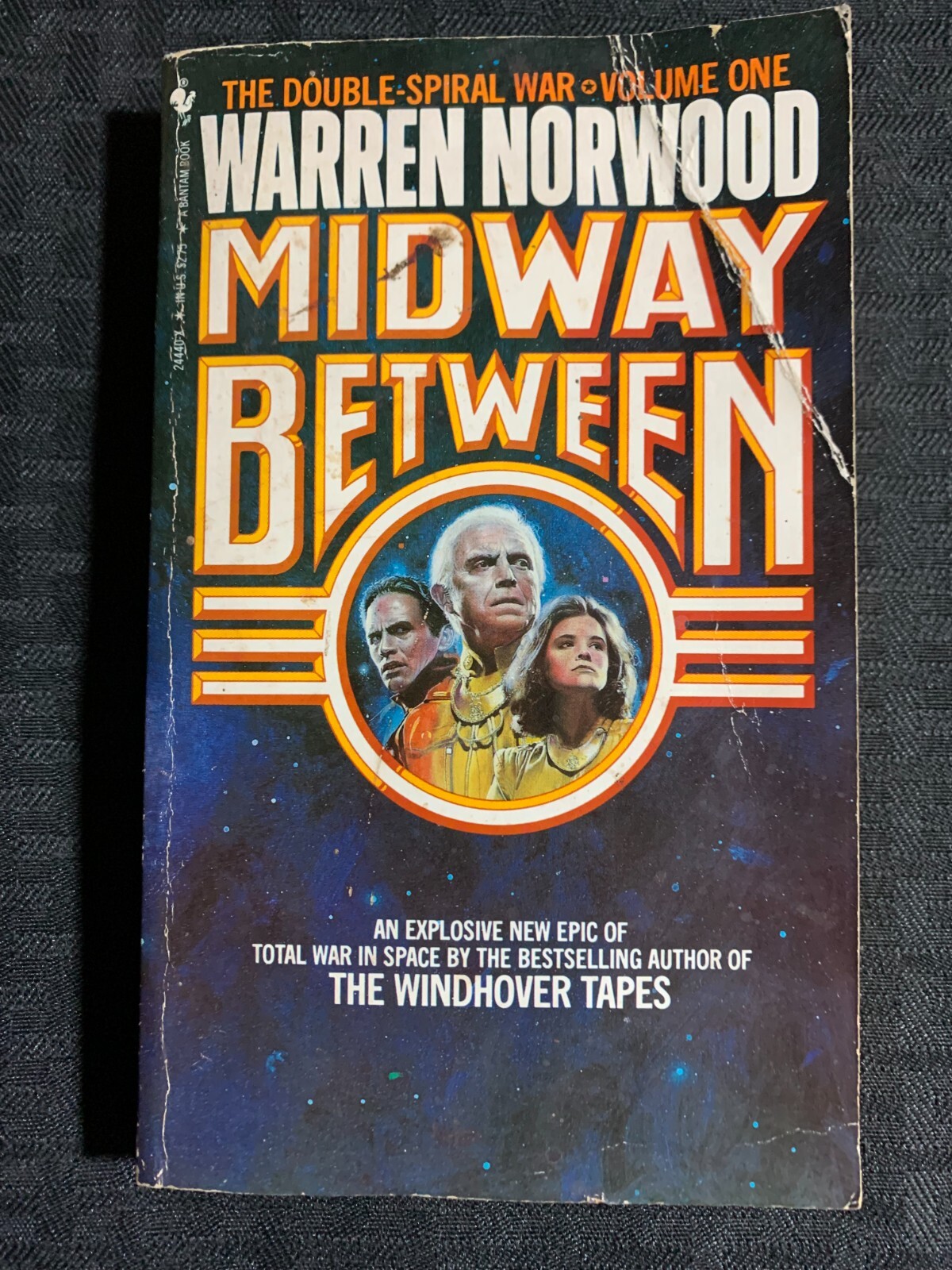 1984 MIDWAY BETWEEN by Warren Norwood G/VG 3.0 Bantam Paperback