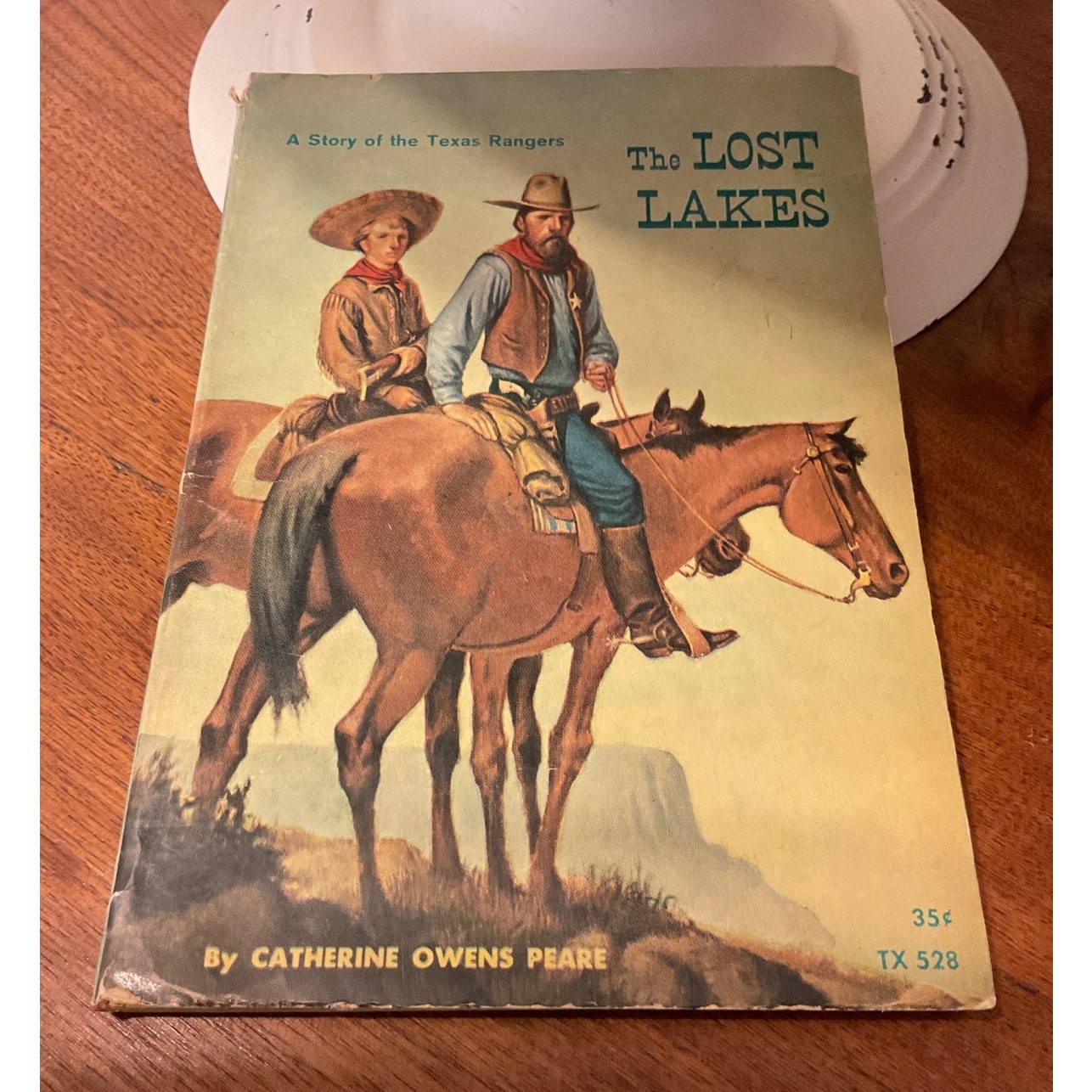 1963 THE LOST LAKES A Story Of The Texas Rangers,Scholastic,1st printing