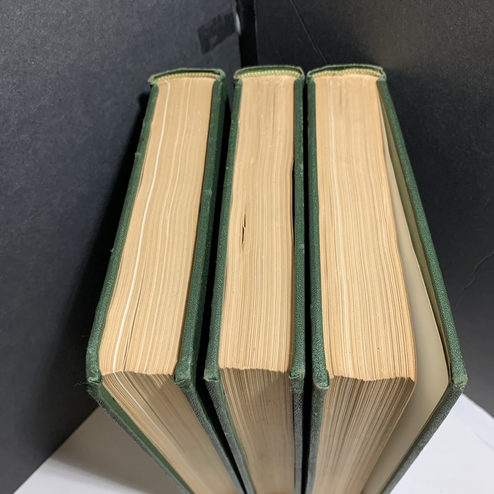 The American Educator Encyclopedia Books 4, 5 And 10 Embossed Dark Green 1932