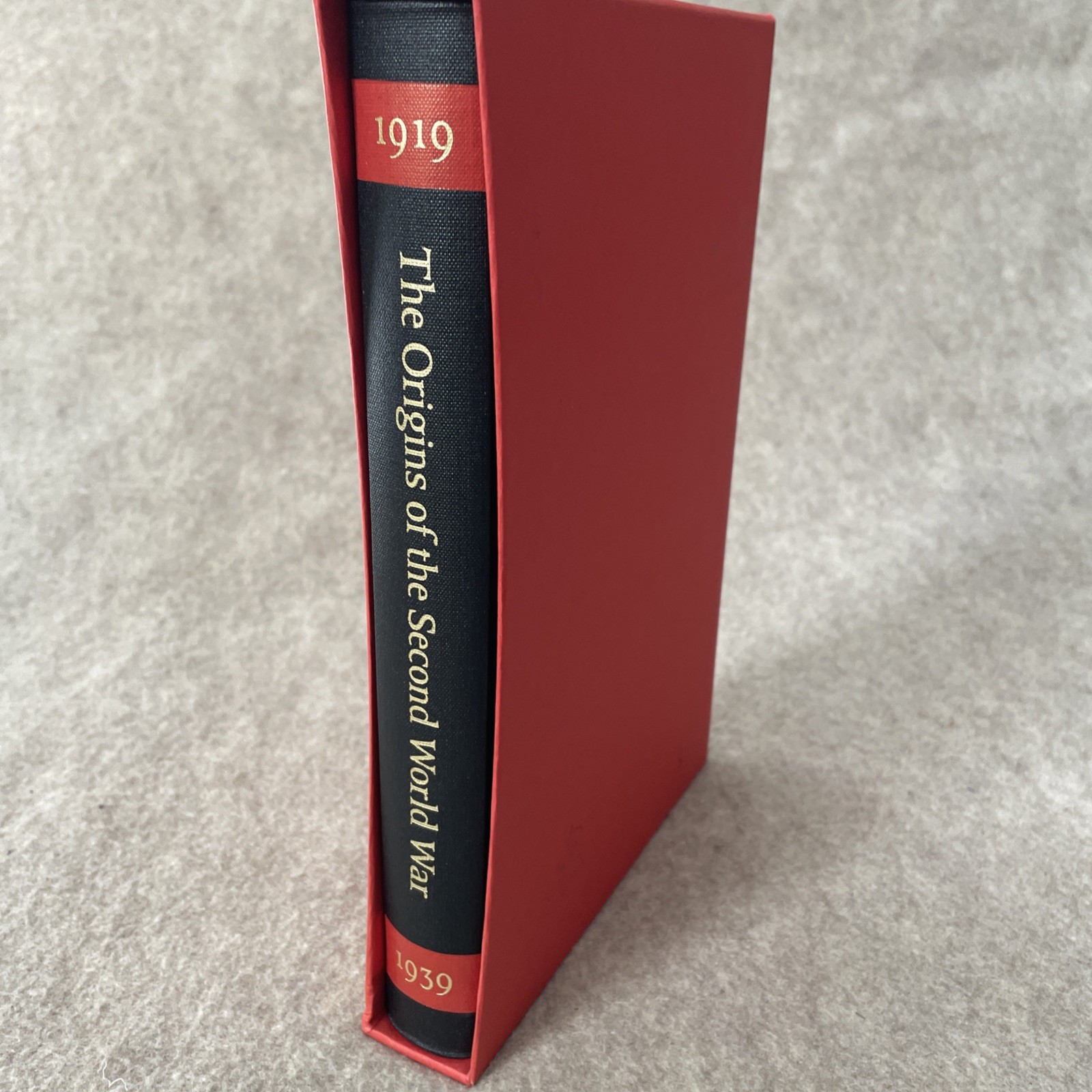 Folio Society Origins of the Second World War A J P Taylor w/slipcase NrMINT TC