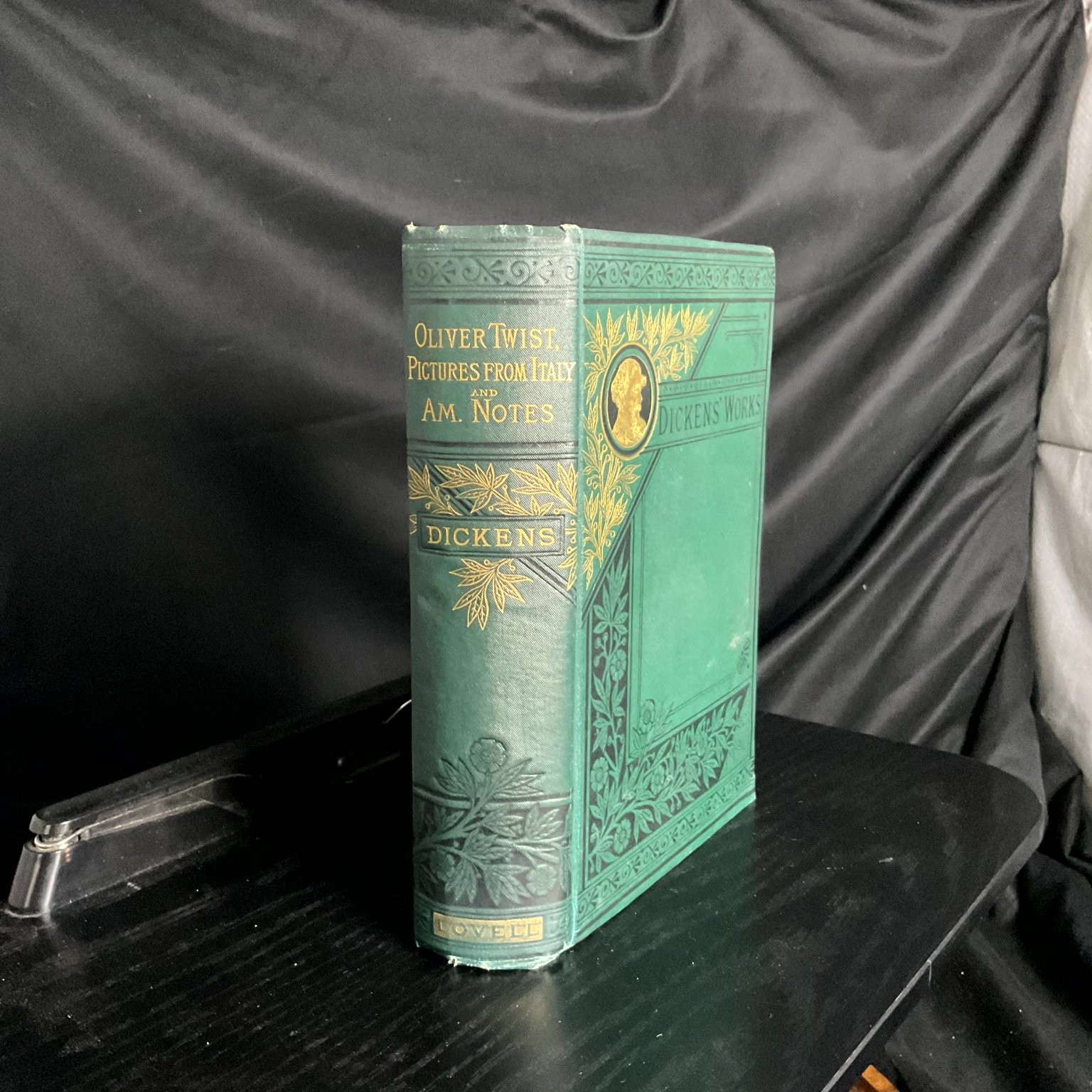 Oliver Twist, Pictures from Italy, American Notes Dickens Illustrated Antique