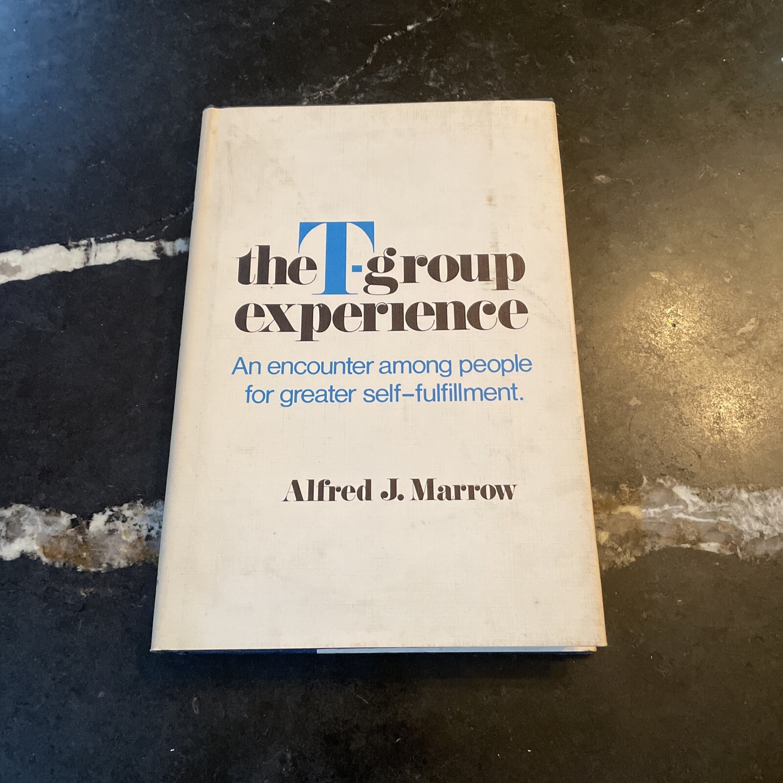 The T-Group Experience Alfred Marrow 1975 1st Ed. w/ DJ Rare Social Science