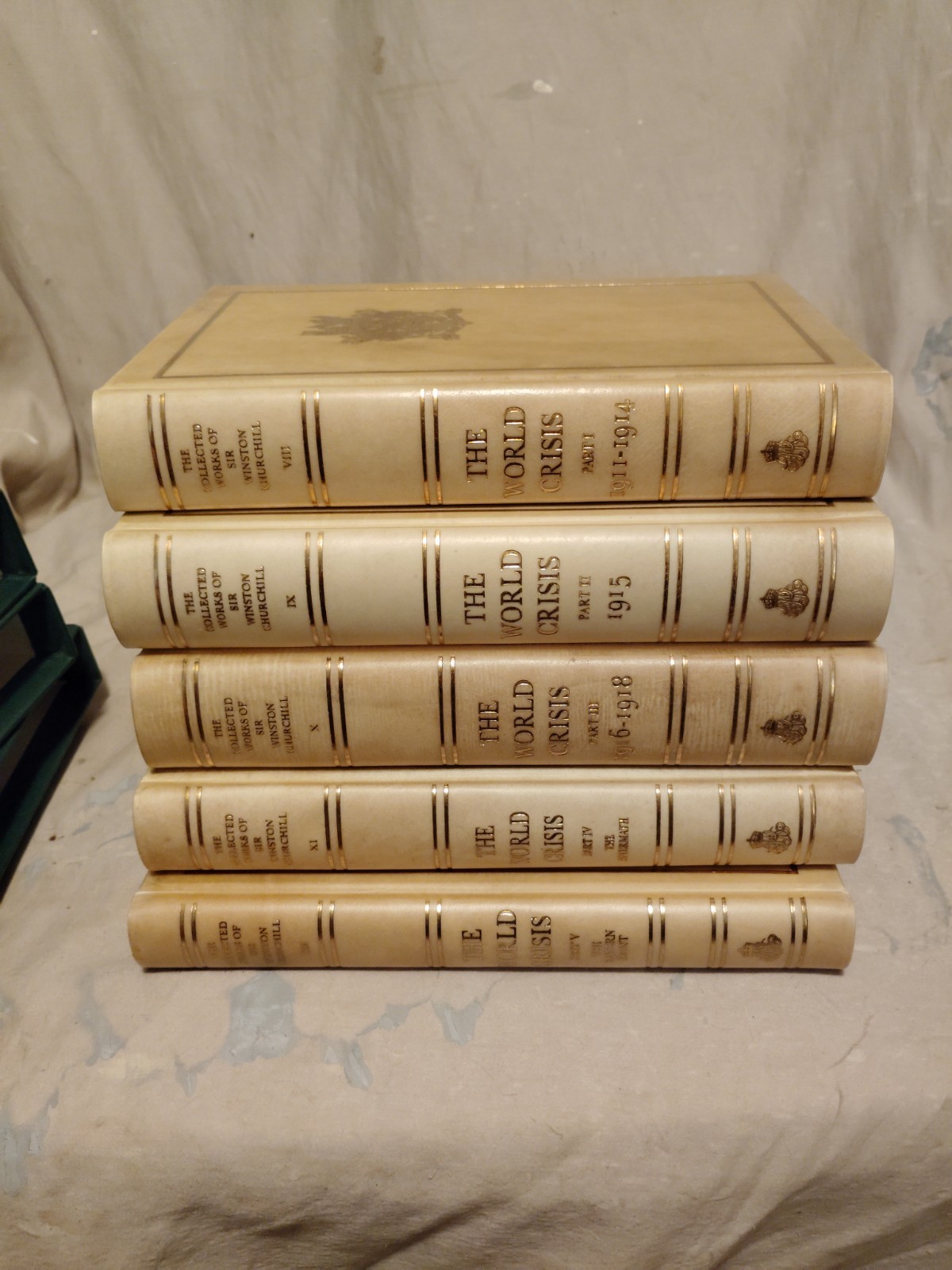 THE COLLECTED WORKS OF SIR WINSTON CHURCHILL World Crisis Centenary Vol 1-5