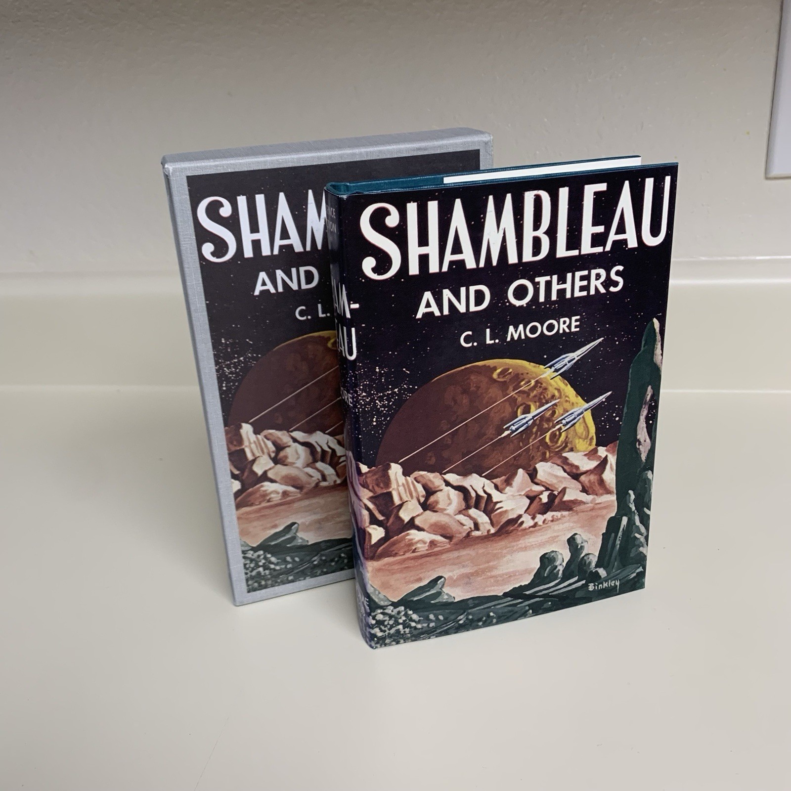 Shambleau & Others C. L. Moore Sci-Fi Gnome Press HC Slip First Edition Library