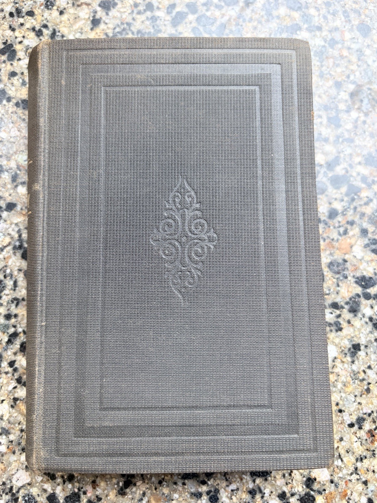 Antique 1914 Book of Mormon Fifth Chicago Edition w/ Tabernacle Program LDS
