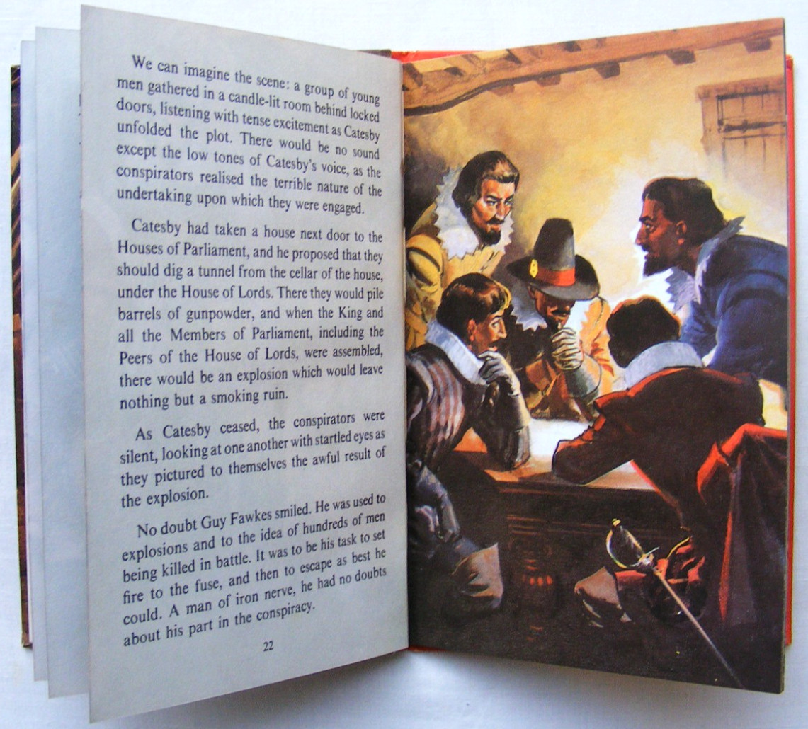 Vintage Ladybird Book – James I & the Gunpowder Plot-561-1st Ed-VGC +FREE COVER+