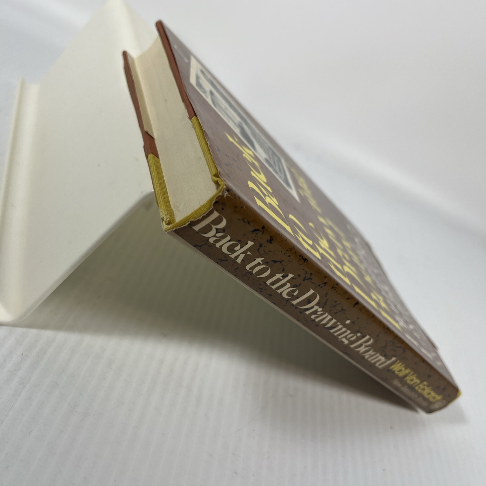 Back to The Drawing Board Planning Livable Cities Wolf Von Eckardt 1978 Book HC