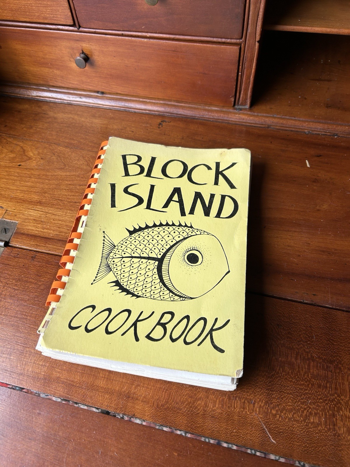 Vintage Block Island – Rhode Island Cookbook Spiral Bound First Baptist Church