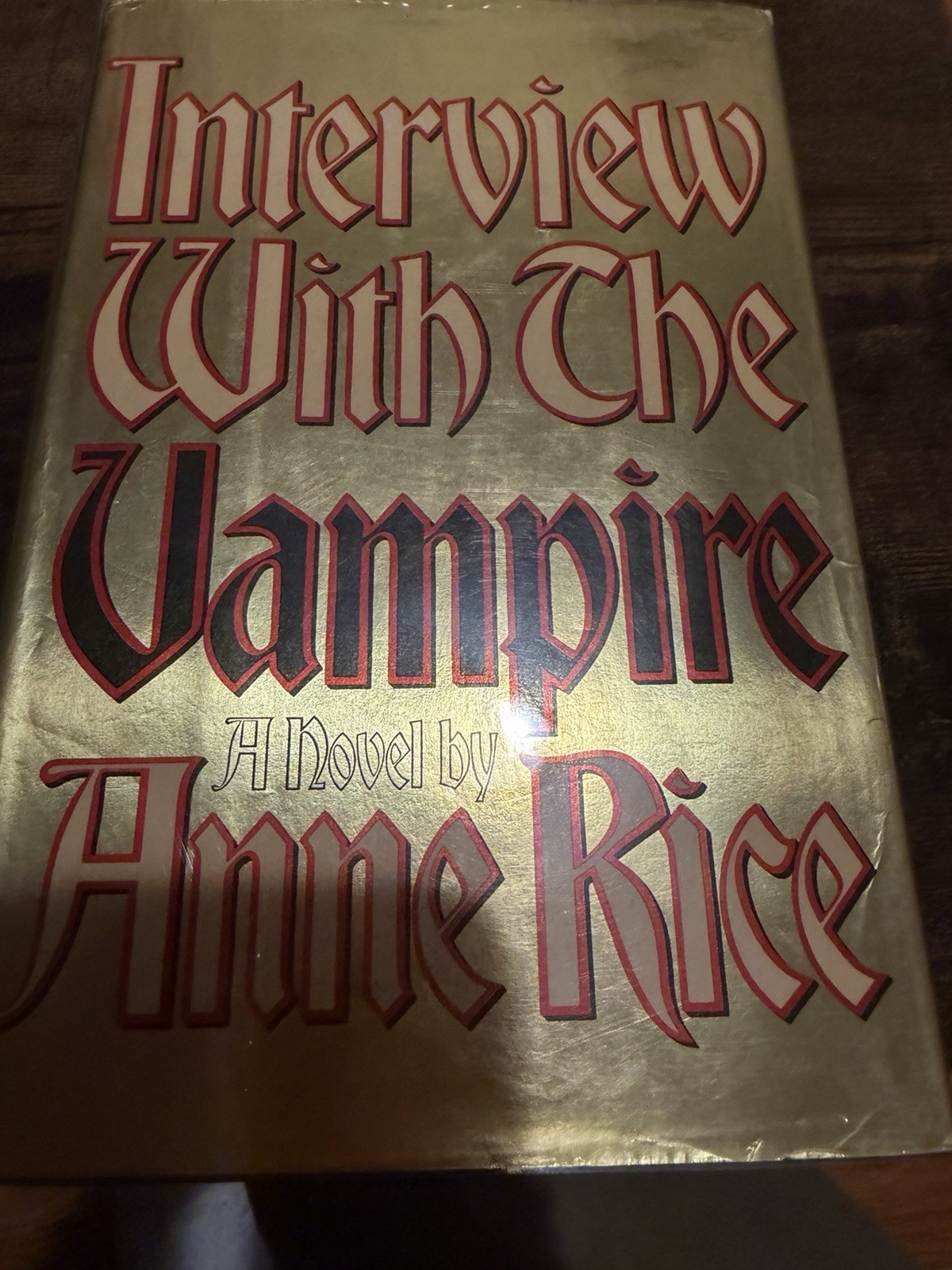 Anne Rice / Interview with the Vampire 1st Edition 1976 KNOPF V Good Condition