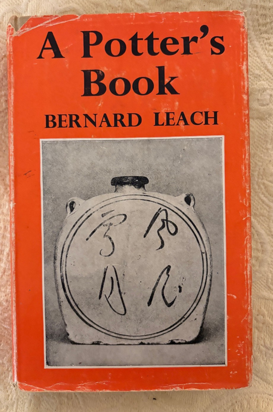 Bernard Leach, A Potters Book, 1967, Transatlantic Arts, Florida HC DJ, 2nd 11th