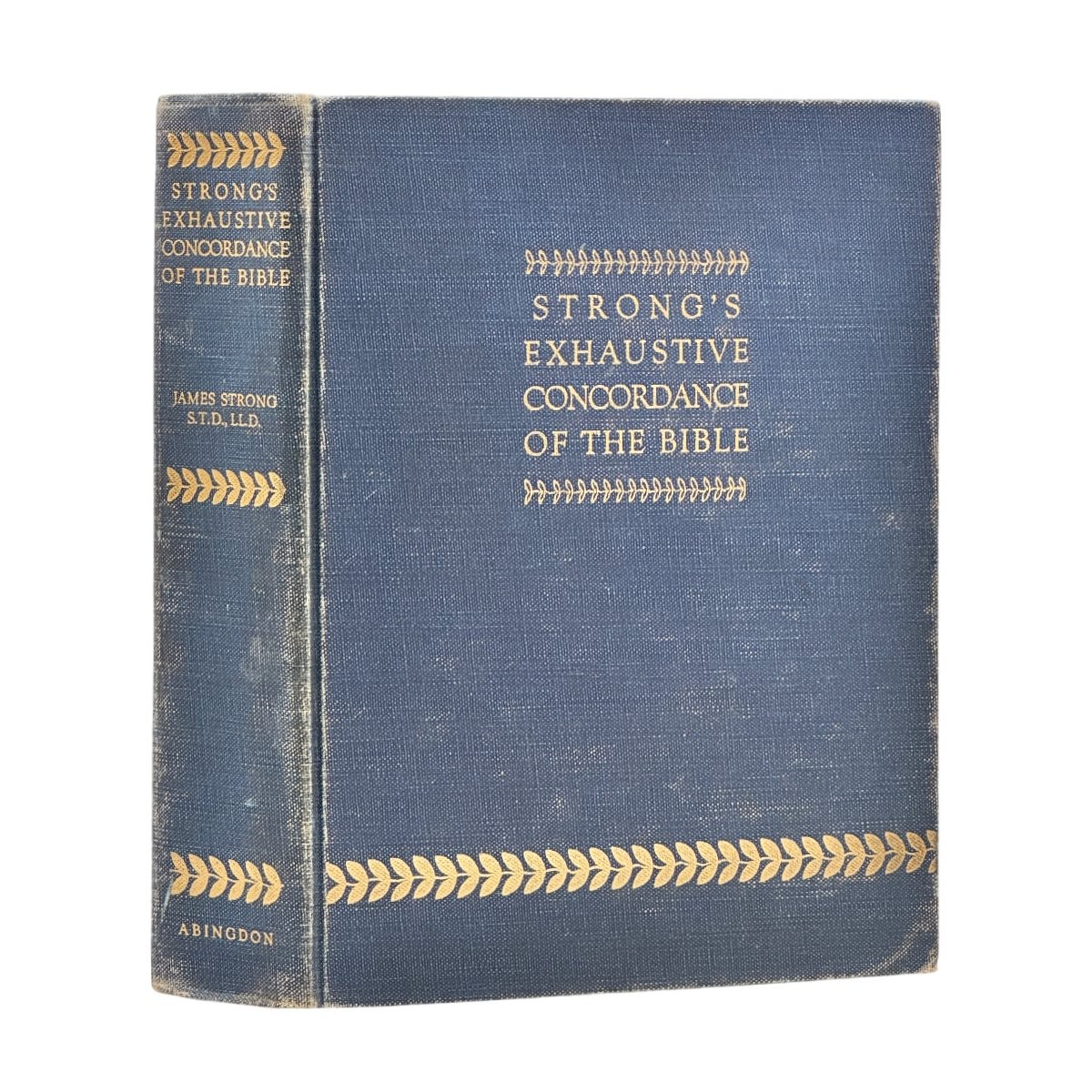 1963 JAMES STRONG. The Exhaustive Concordance of The Bible VINTAGE HC