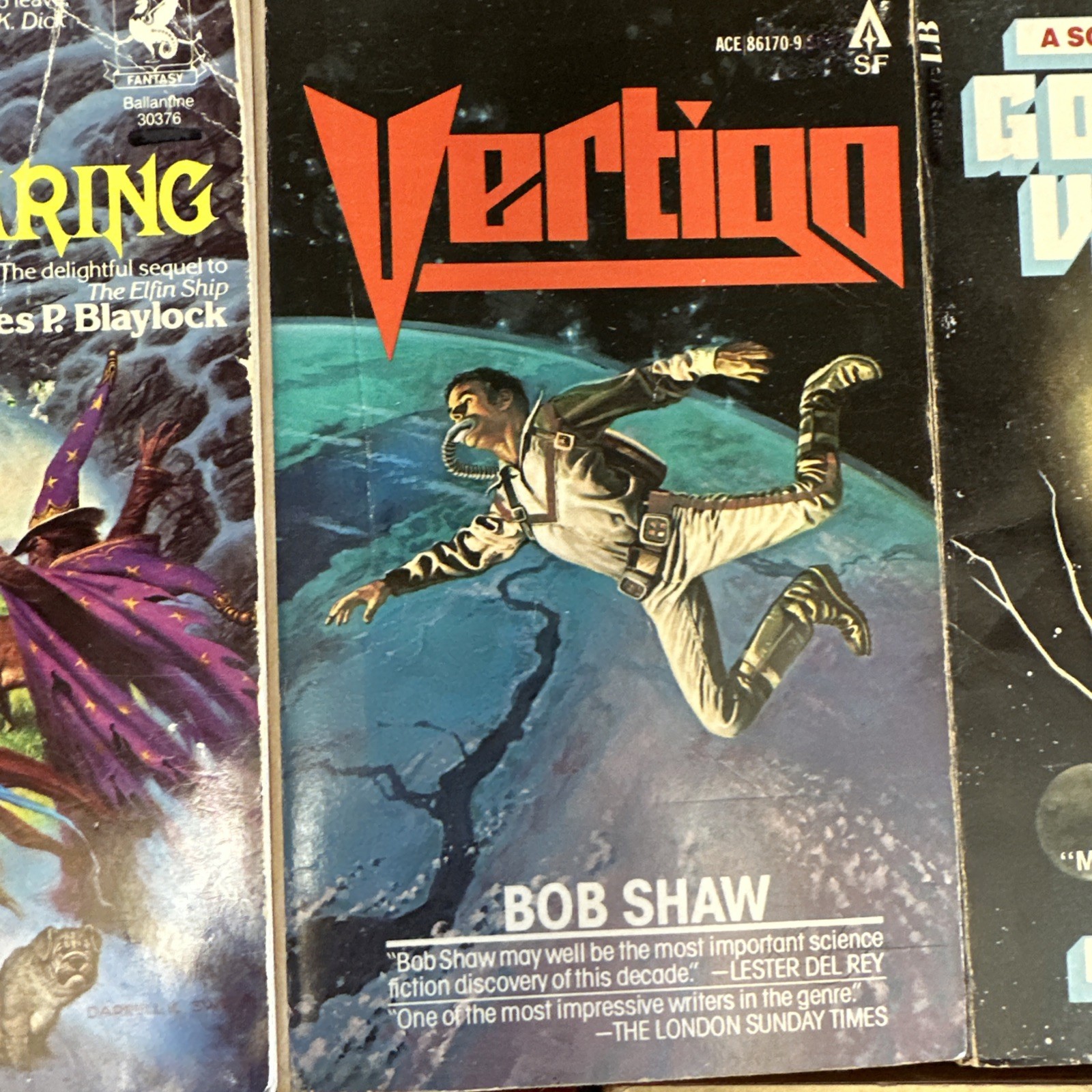 Vintage Paperback Lot Sci-Fi Fantasy TV Classic Blaylock Shaw Partridge Melville