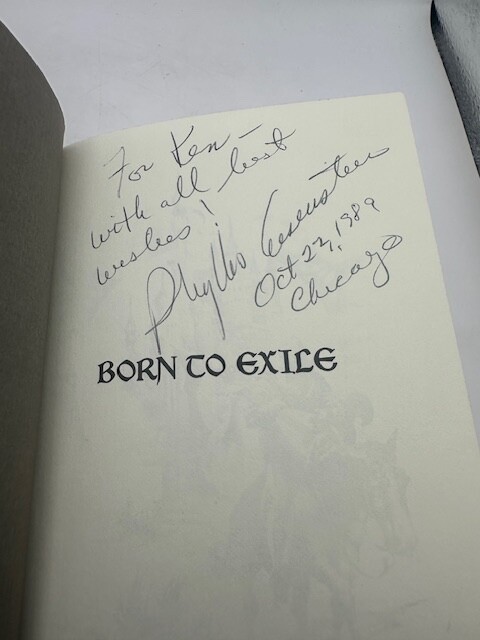 Born to Exile Signed by Phyllis Eisenstein