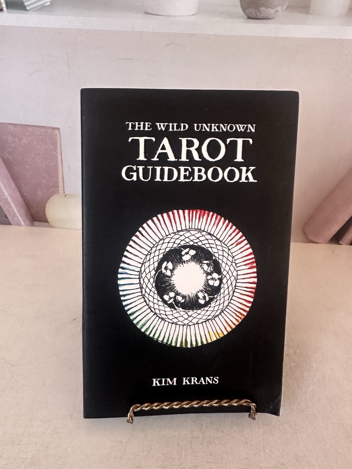 The Wild Unknown Tarot Guidebook by Kim Krans First Edition Paperback