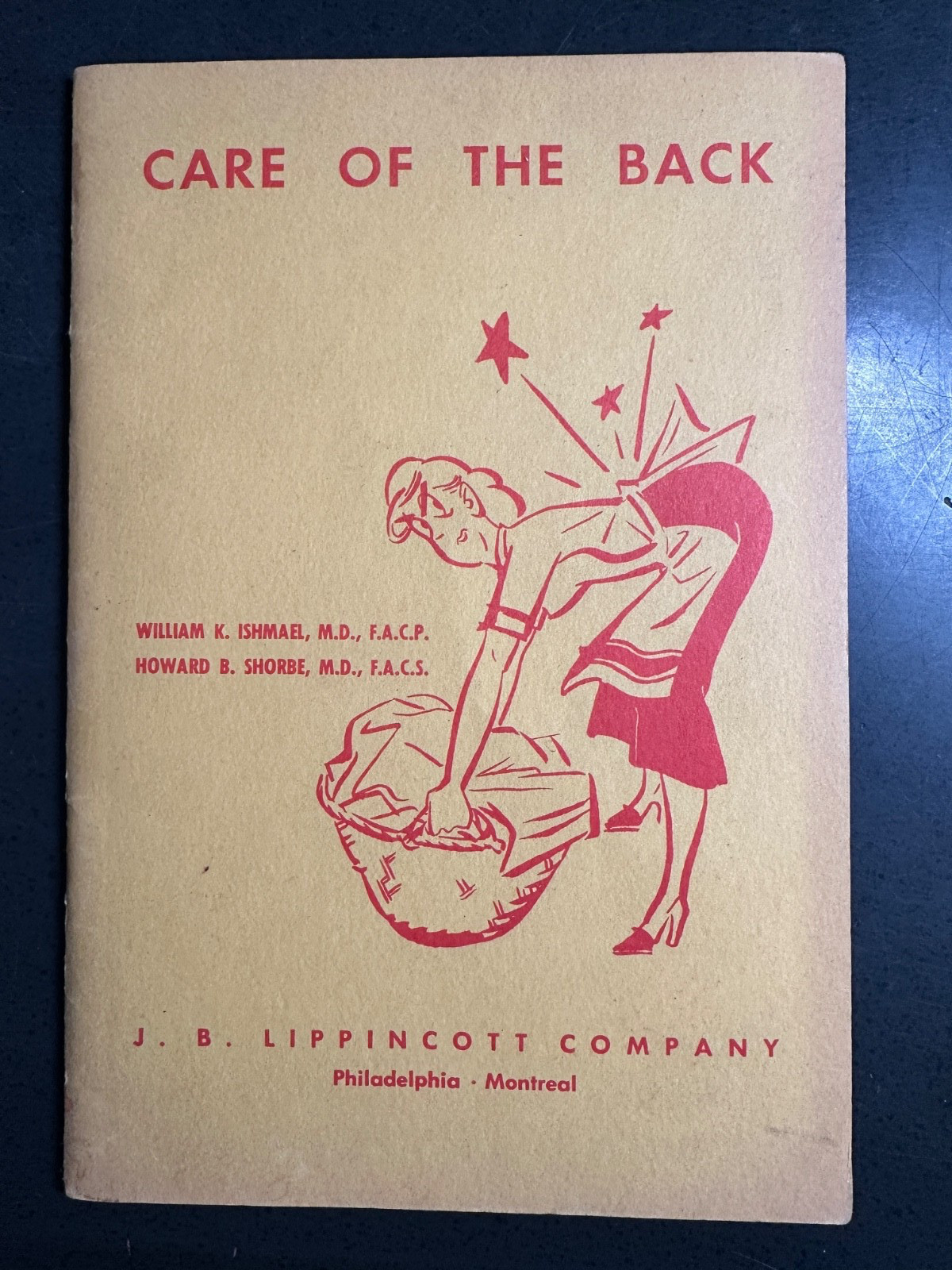 1963 Care of the Back – J.B. Lippincott Company