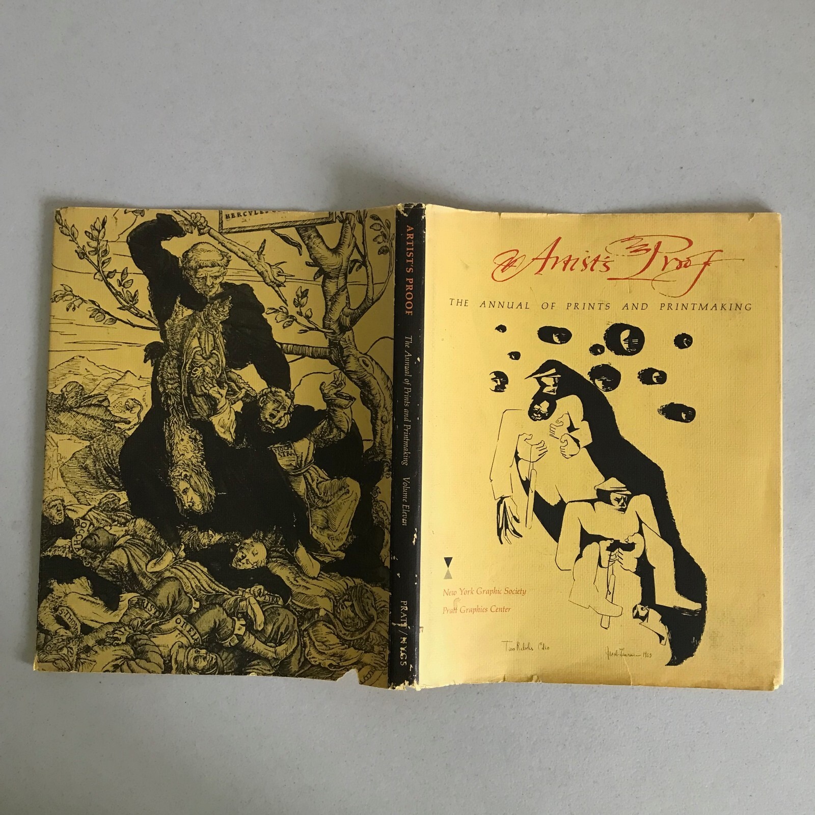 Artist’s Proof The Annual of Prints and Printmaking 1971 HC, DJ