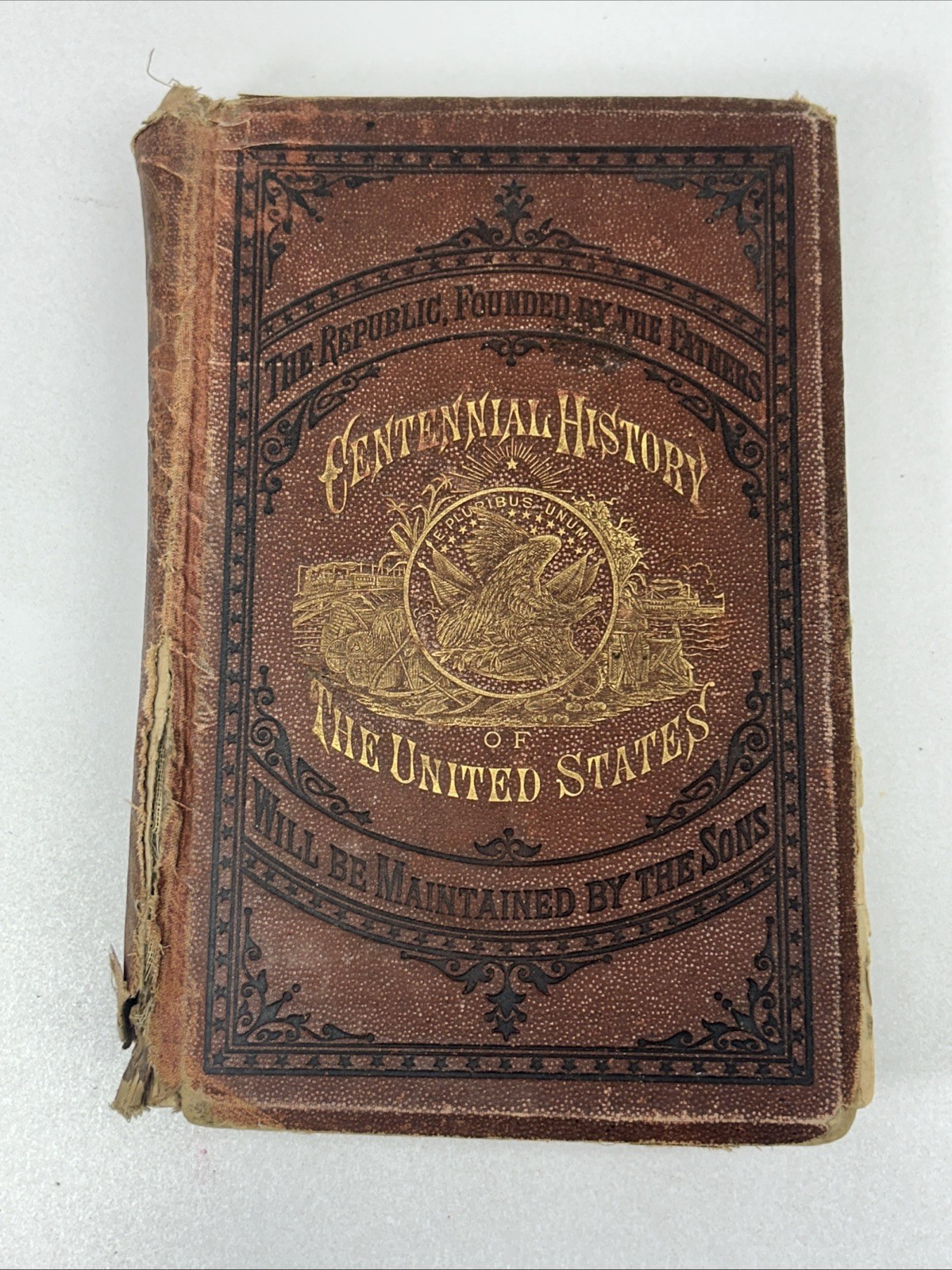 1874 THE CENTENNIAL HISTORY OF THE UNITED STATES JAMES D. MCCABE 1st Edition