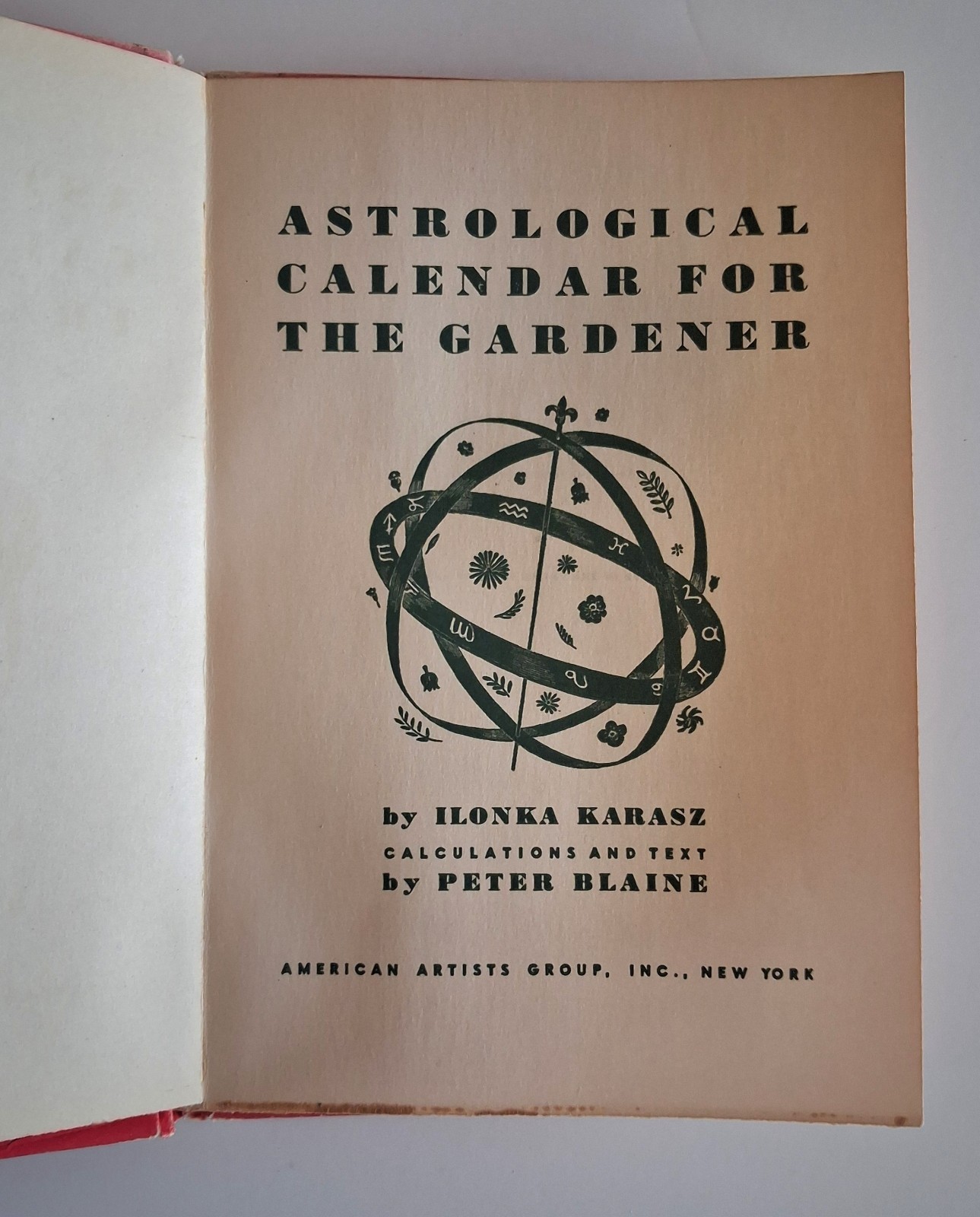 Astrological Calendar for the Gardener