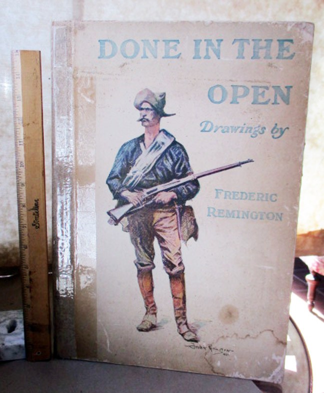DONE IN THE OPEN,1904,Frederick Remington,Artist,Illustrated