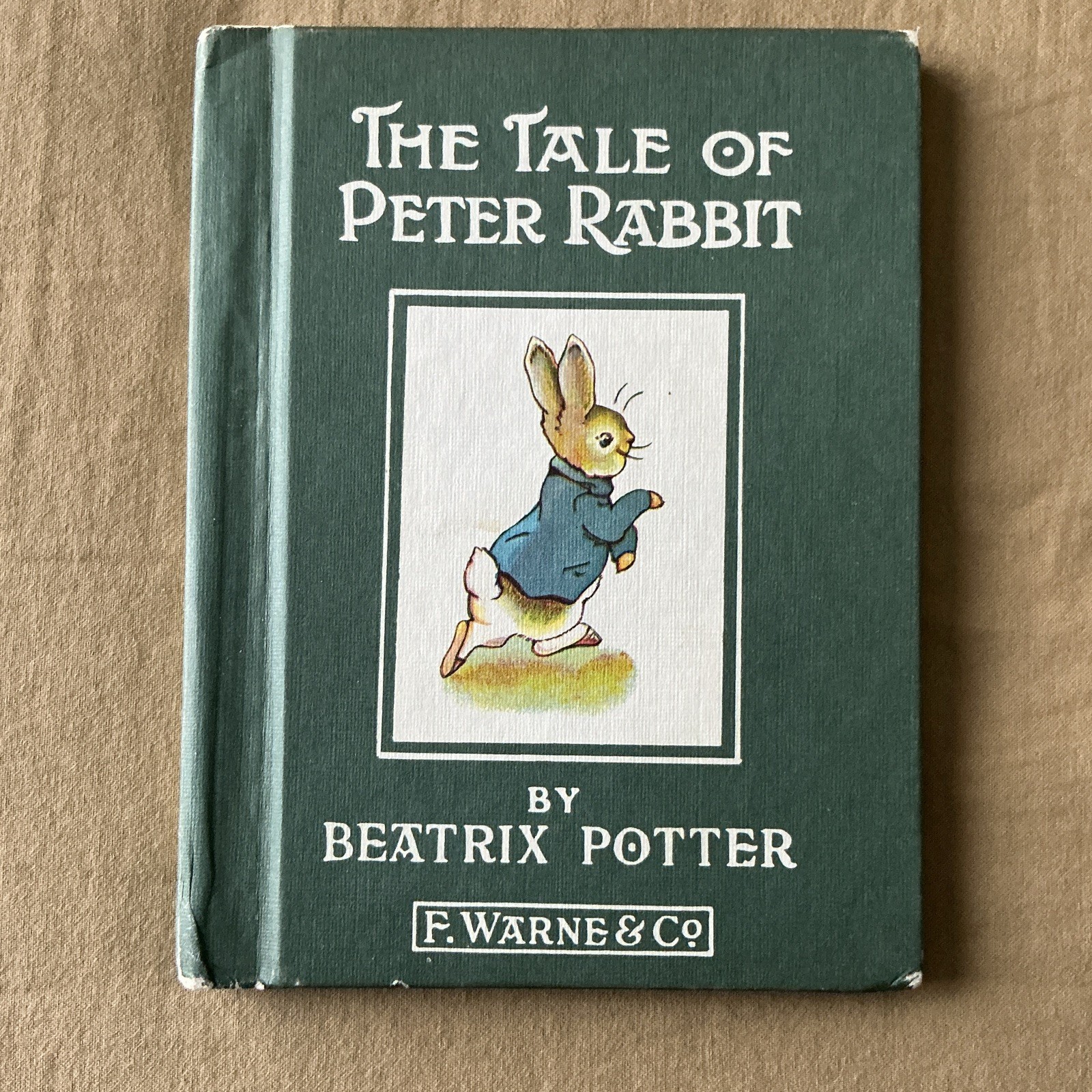 1st PRINTING – THE TALE of PETER RABBIT – Beatrix Potter, F. Warne & Co., NY