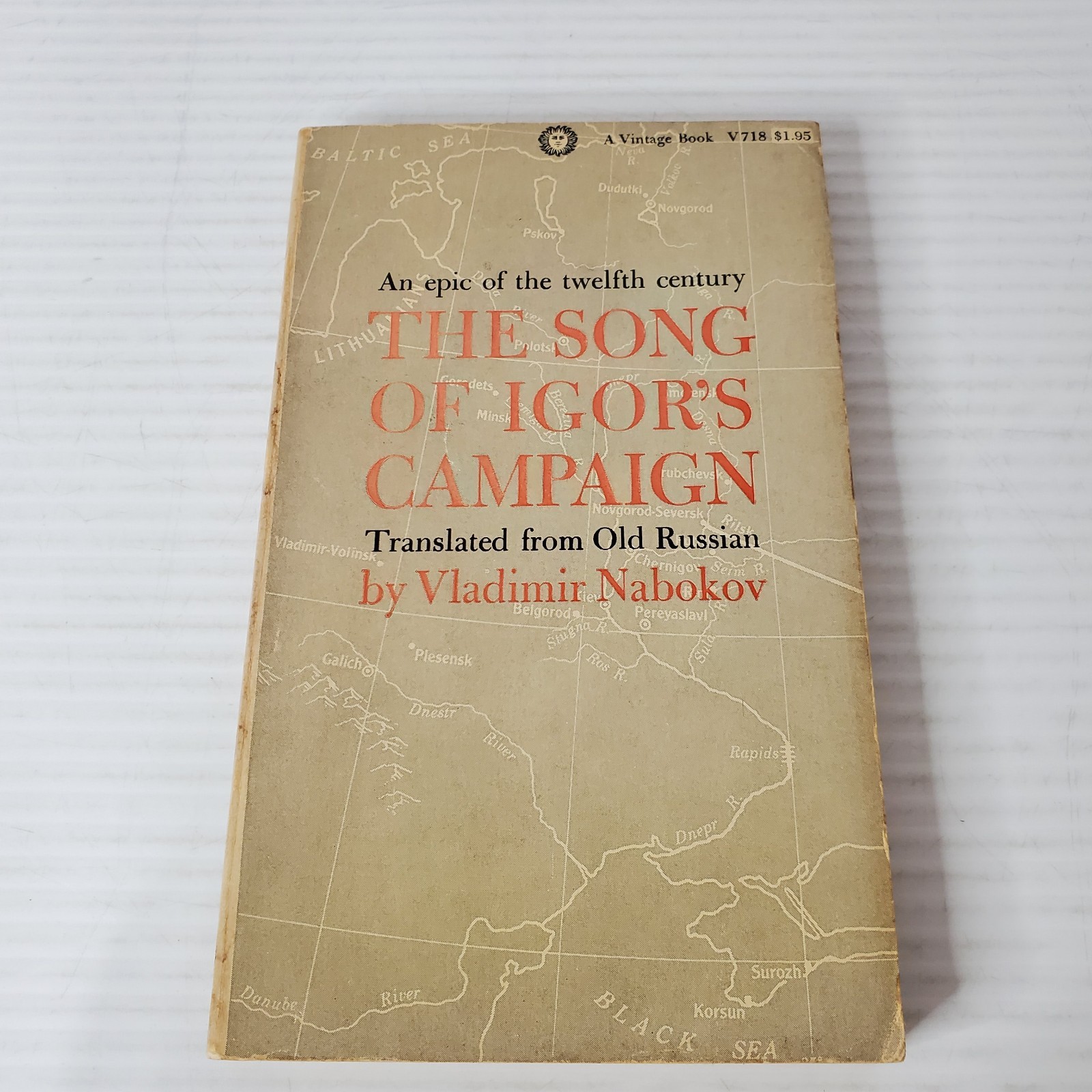 The Song Of Igors Campaign By Vladimir Nabokov 1960 Vintage Paperback 1st Ed