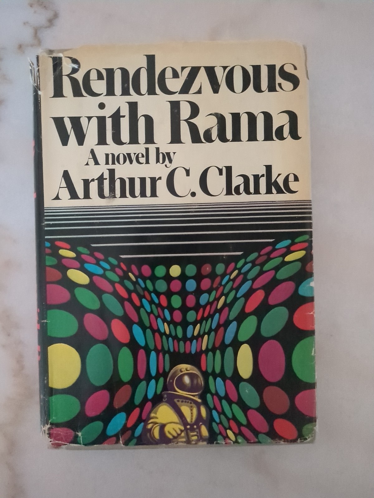 Rendezvous With Rama, Arthur C. Clarke (1973) Hardcover, Harcourt Brace