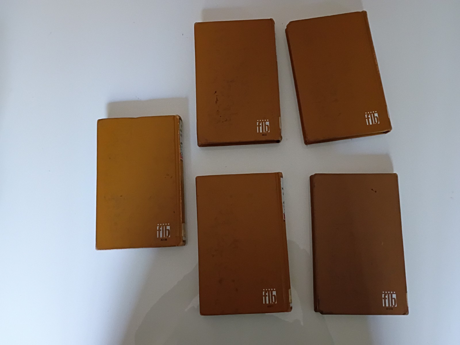 Vintage Lot of 5 The Hardy Boys by Franklin W. Dixon Library Editions