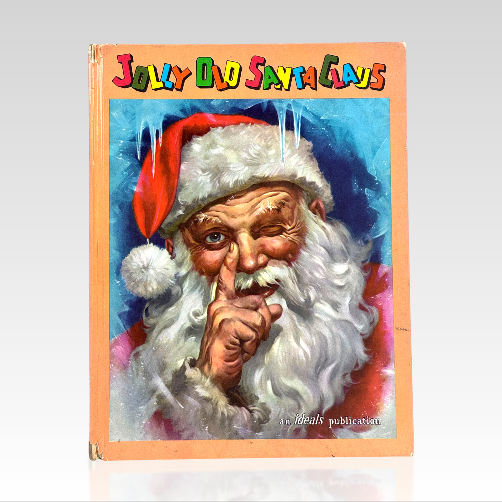 1961 VAN B. HOOPER. Jolly Old Santa Claus VINTAGE HC