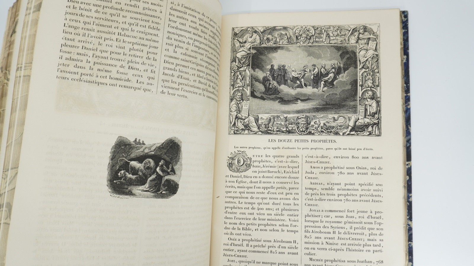 1835 Histoire Ancien Nouveau Testament by Maistre de Sacy llus Engravings Bible