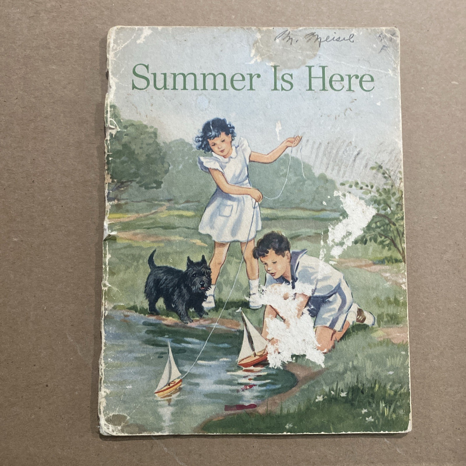 [Juanita Bennet] 1st Edition Summer is Here Row, Peterson and Company 1948