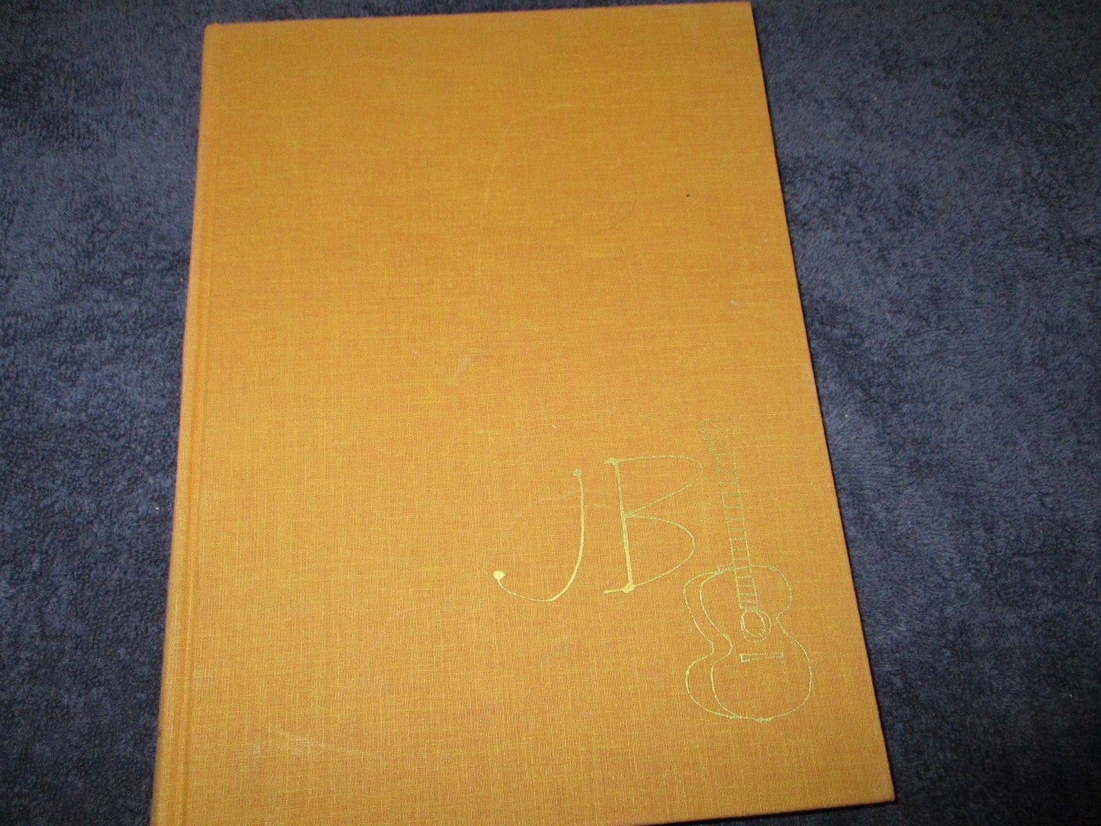 The Joan Baez Songbook Ballad Sheet Music HC Book 1st Print 1964 15th Print 1972