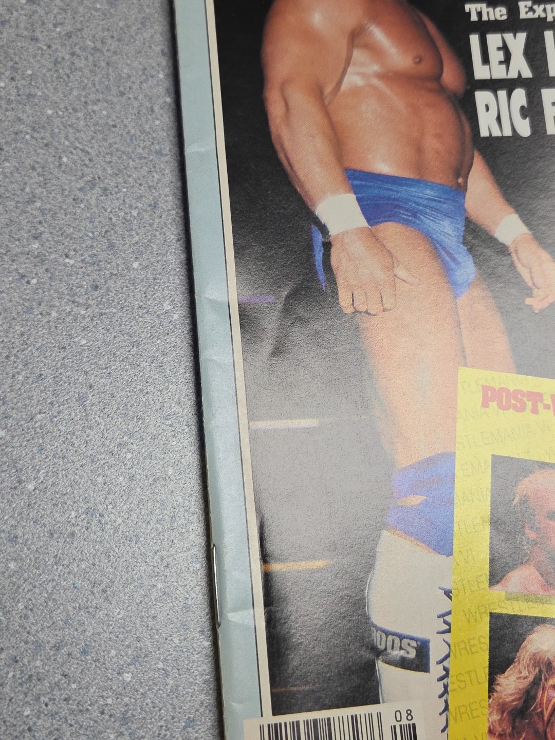 Inside Wrestling Magazine August 1990 – Lex Luger Ric Flair Hogan Brian Pillman