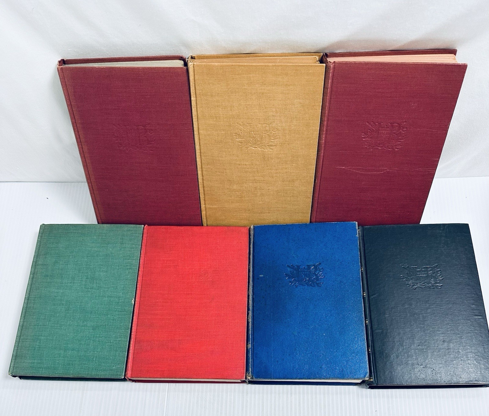 Vintage Lot of 7 Living Biographies Blue Ribbon Books 1946 History Leaders