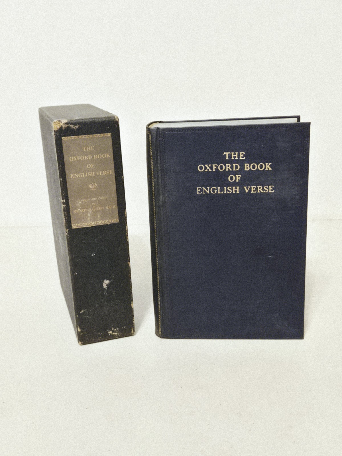 The Oxford Book of English Verse – First New Edition, 1939 w/Original Slipcover