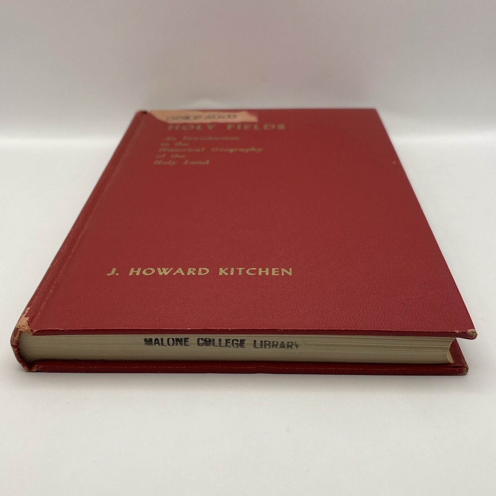 Holy Fields – J. Howard Kitchen – 1955 – WM. B. Eerdmans | Hard Cover | Library