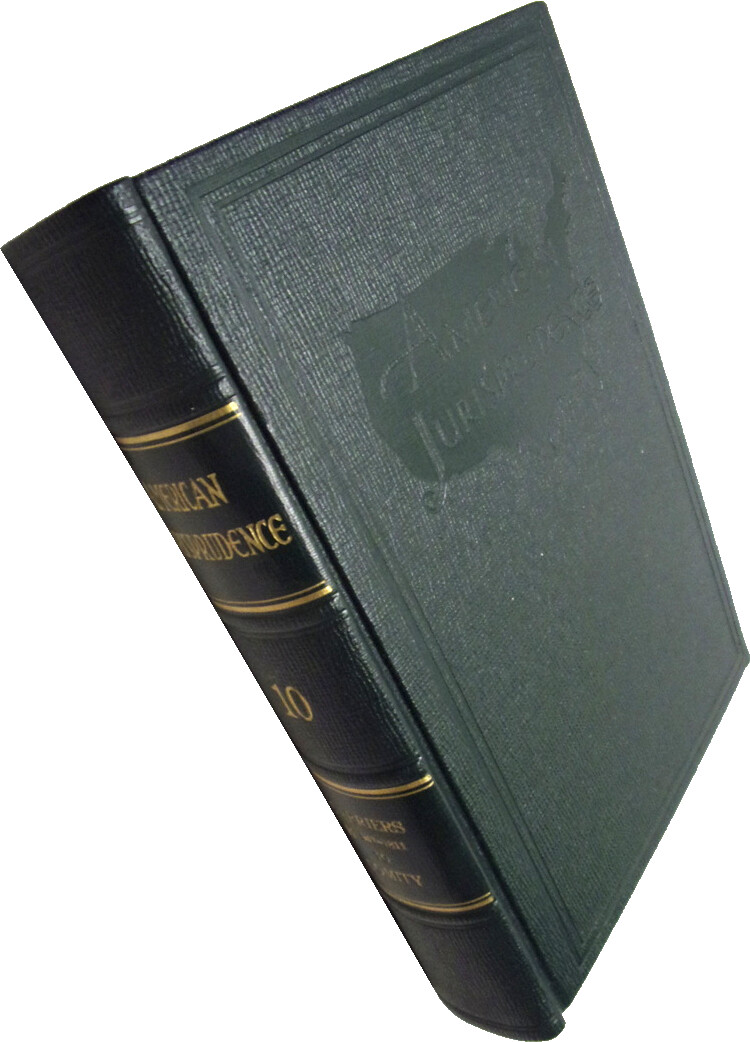 1937 AMERICAN JURISPRUDENCE Volume 10 Great Home Decor In Excellent Condition