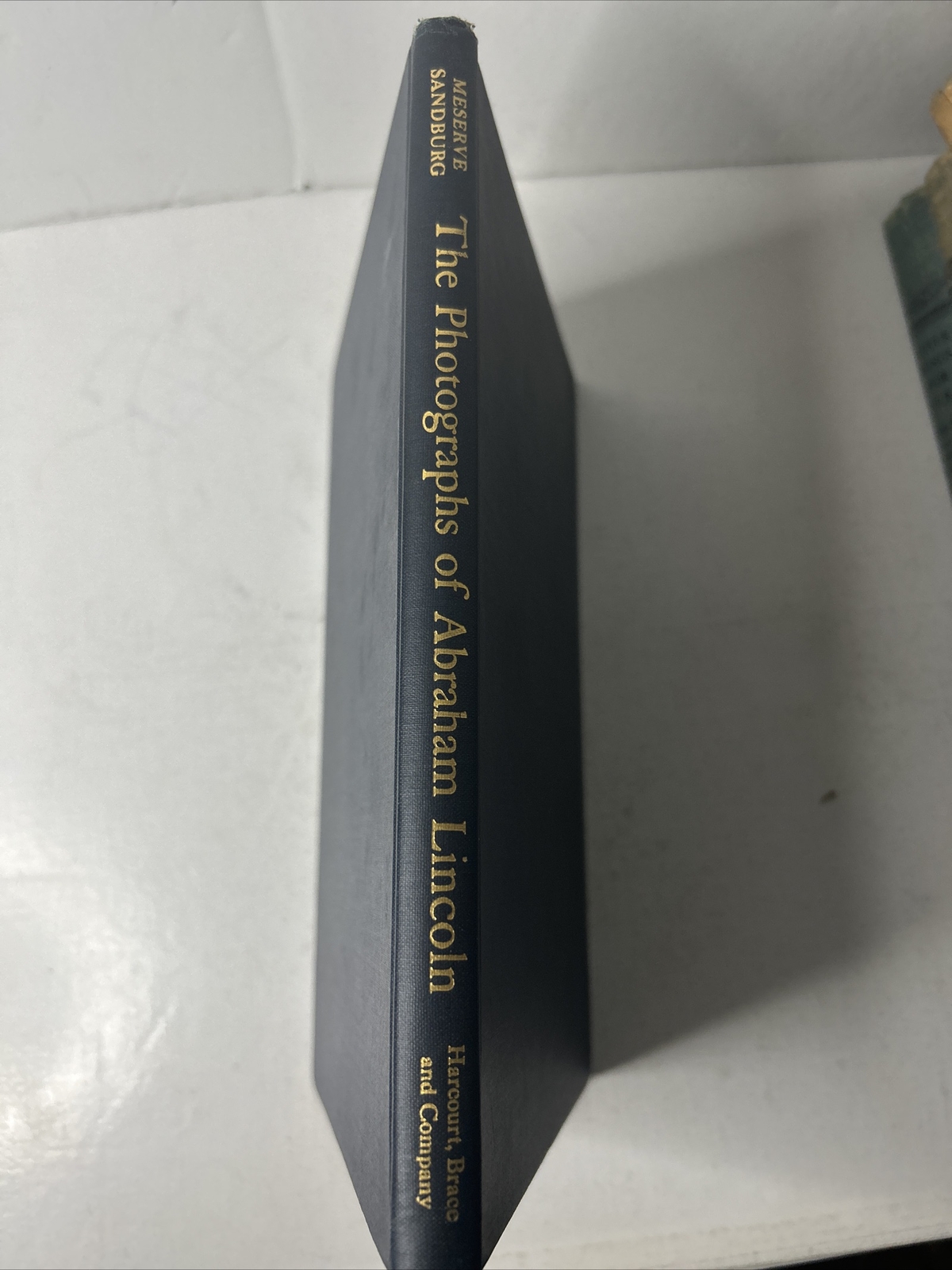 The Photographs Of Abraham Lincoln 1st Ed 1944 F H Meserve & C Sandburg