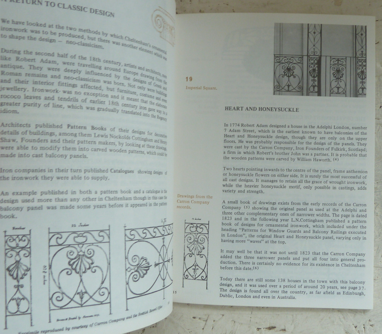 Cheltenham’s Ornamental Ironwork P/B Chatwin 1975