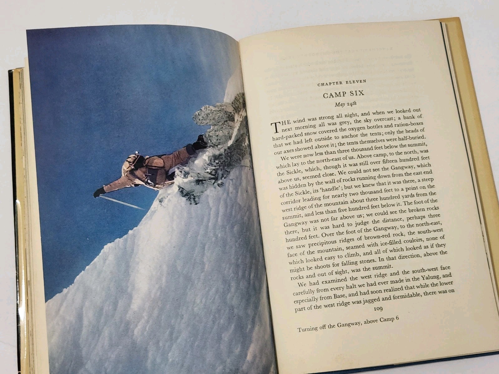Kangchenjunga The Untrodden Peak Charles Evans 1956 HC/DJ Blue HC