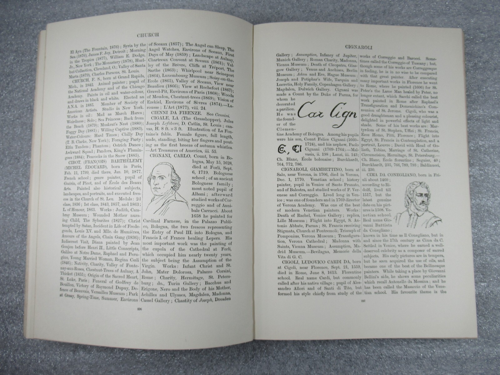 1927 Cyclopedia of PAINTERS and PAINTINGS 4 Vol Set – John Denison Champlin