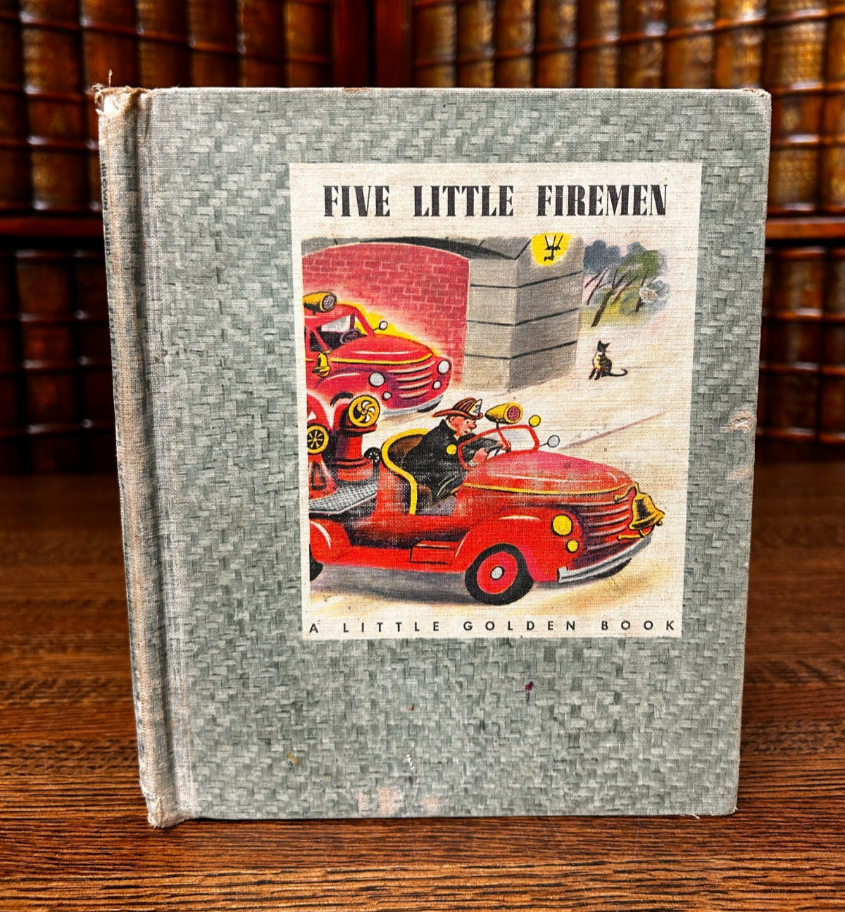 Five Little Firemen, Margaret Wise Brown; E T Hurd; Tibor Gergely 1948 Hardcover