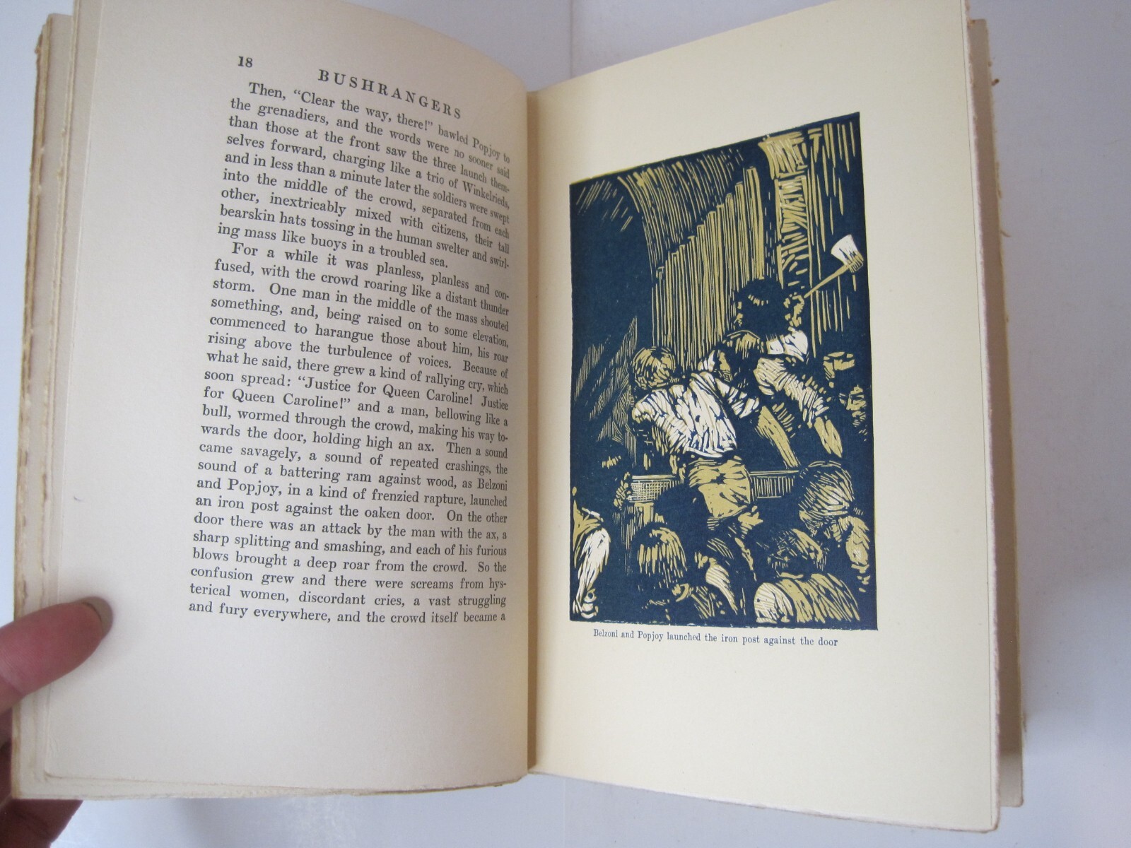 Bushrangers by Charles J. Finger – Hardcover 1924 – Robert McBride and Co.