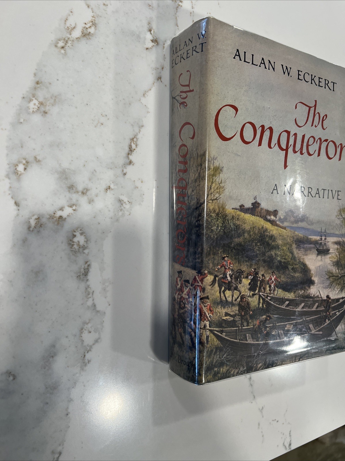 SIGNED 1st EDITION! The Conquerors by Allan W. Eckert Inscribed