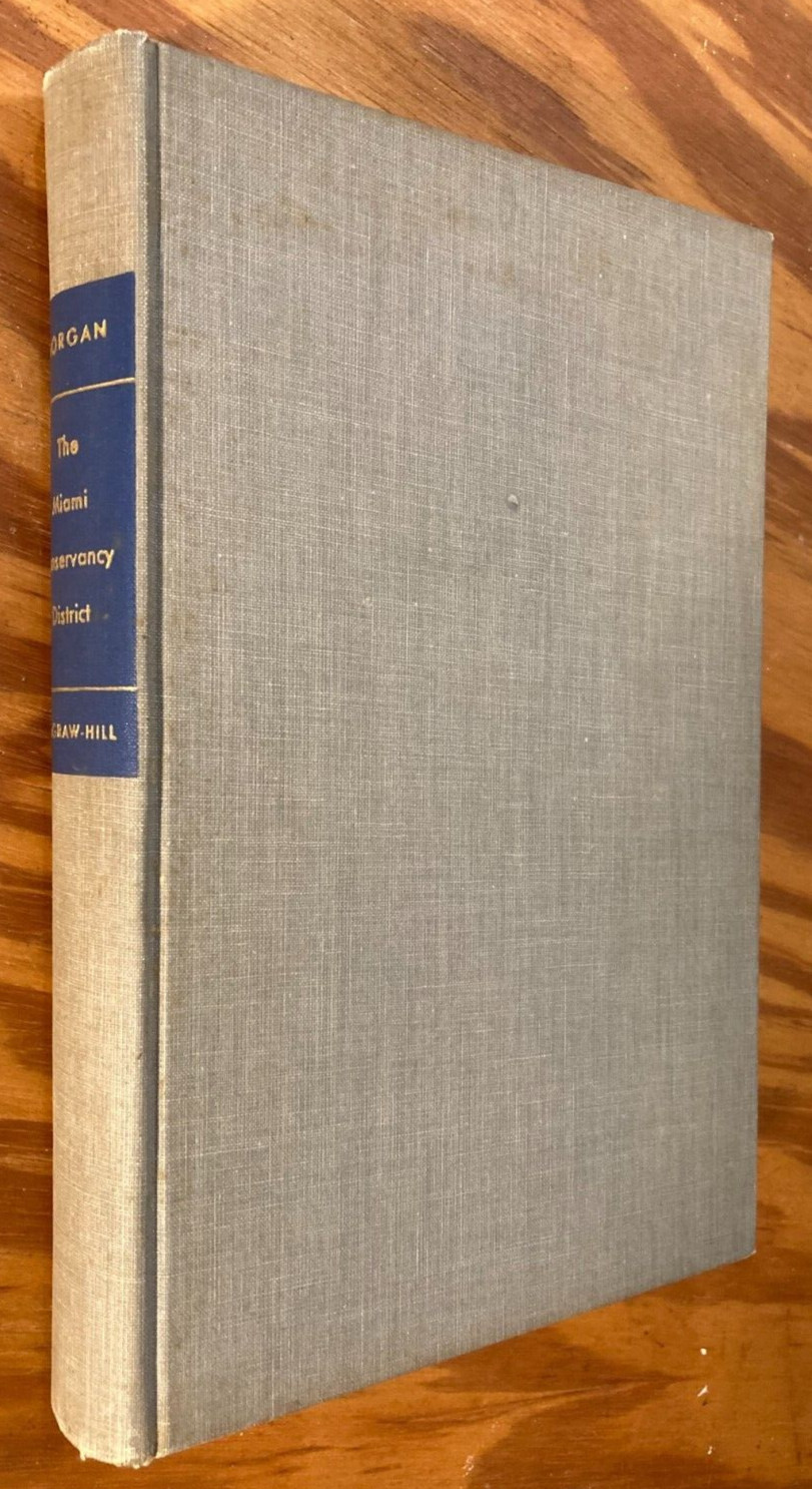 The Miami Conservancy District MORGAN Dayton, Ohio Valley flood disaster of 1913
