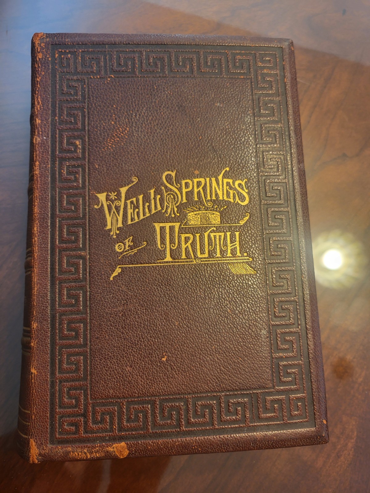 Well Springs of Truth-Rare 1883 Illustrated Antique-First Edition