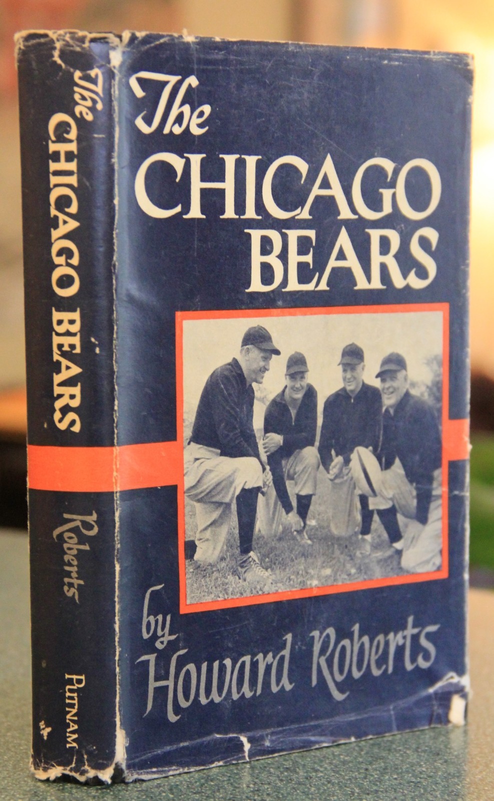 The Chicago Bears, Howard Roberts, signed 1st ed., hardcover w/jacket, 1947