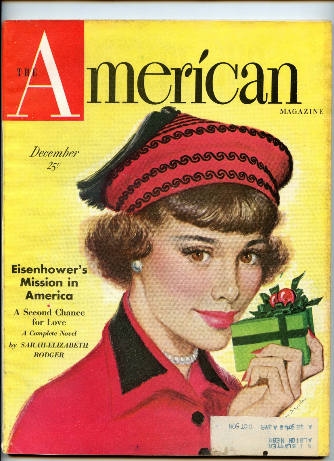 The American Magazine ~ December 1948 ~ Phyllis Kirk Model Cover ~ VG